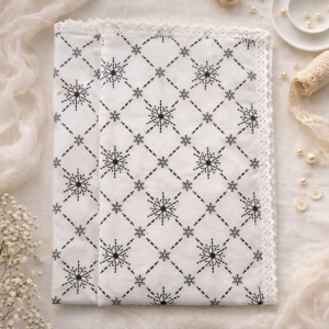 lace attached pillow cover