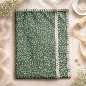 lace attached pillow cover