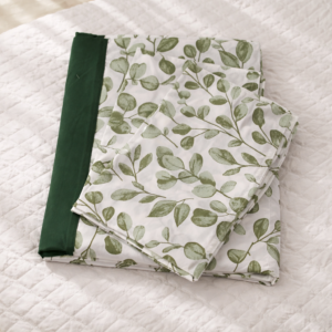 handloom pure cotton queen size boarder bedsheet with 2 pillow covers