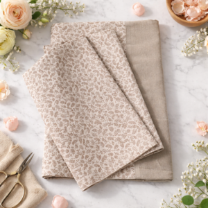 handloom pure cotton queen size boarder bedsheet with 2 pillow covers