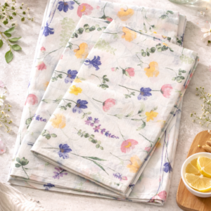 handloom pure cotton double size bedsheet with 2 pillow covers