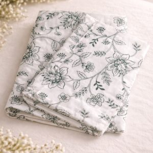 pure cotton king size full design bedsheet with 2 pillow covers