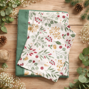 handloom pure cotton queen size boarder bedsheet with 2 pillow covers