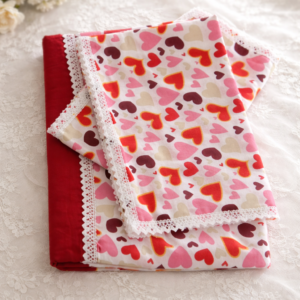 handloom pure cotton queen size boarder bedsheet with 2 pillow covers