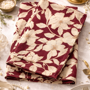 handloom pure cotton single bedsheet with 2 pillow covers