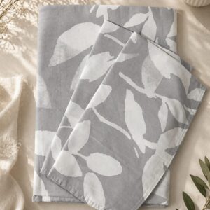 pure cotton queen size full print bedsheet with 2 pillow covers
