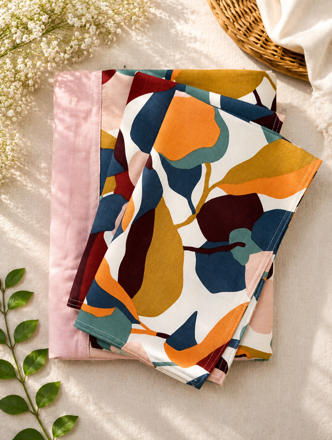 pure cotton queen size boarder bedsheet with 2 pillow covers pure cotton queen size boarder bedsheet with 2 pillow covers